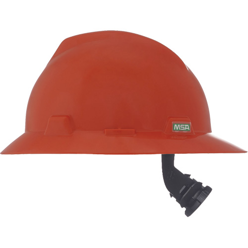 Casque de s&eacute;curit&eacute; &agrave; fente et bordure compl&egrave;te V-Gard, R&eacute;pond aux normes CSA type 1, Suspension Rochet, Non ventil&eacute; Oxford Builders Supplies Inc
