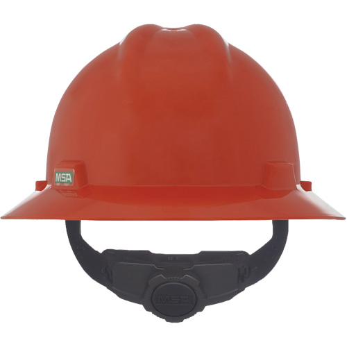 Casque de s&eacute;curit&eacute; &agrave; fente et bordure compl&egrave;te V-Gard, R&eacute;pond aux normes CSA type 1, Suspension Rochet, Non ventil&eacute; Oxford Builders Supplies Inc