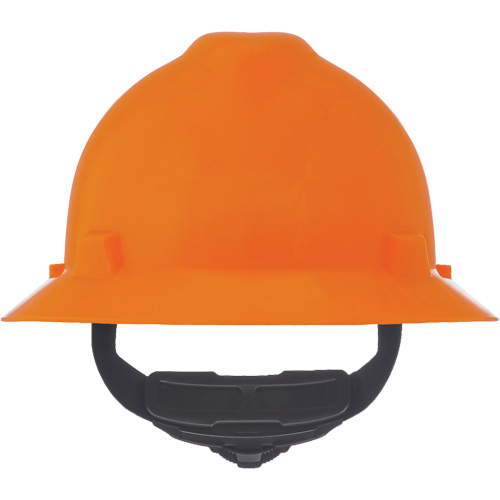 Casque de s&eacute;curit&eacute; &agrave; fente et bordure compl&egrave;te V-Gard, R&eacute;pond aux normes CSA type 1, Suspension Rochet, Non ventil&eacute; Oxford Builders Supplies Inc