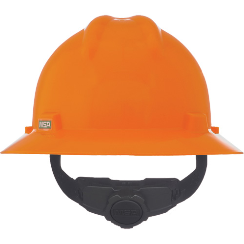 Casque de s&eacute;curit&eacute; &agrave; fente et bordure compl&egrave;te V-Gard, R&eacute;pond aux normes CSA type 1, Suspension Rochet, Non ventil&eacute; Oxford Builders Supplies Inc