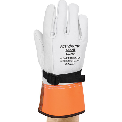 Gants de protection en cuir pour haute tension 96-003, Taille 8, 12" lo Oxford Builders Supplies Inc