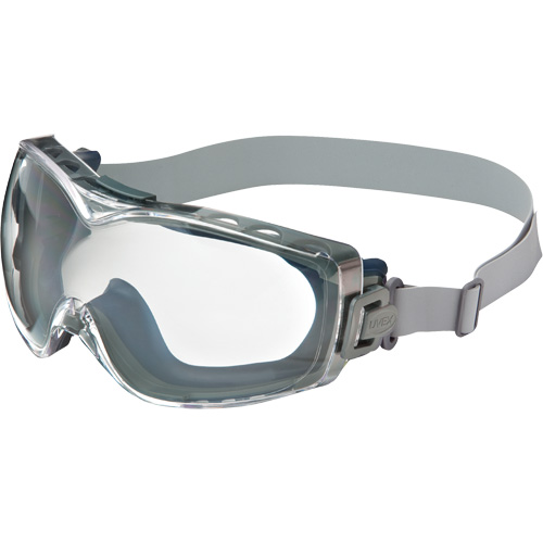 Lunettes de s&eacute;curit&eacute; &agrave; coques Uvex HydroShield Stealth OTG, Lentille Transparent, Antibu&eacute;e/Anti-&eacute;gratignures, Ventilation Indirecte Oxford Builders Supplies Inc