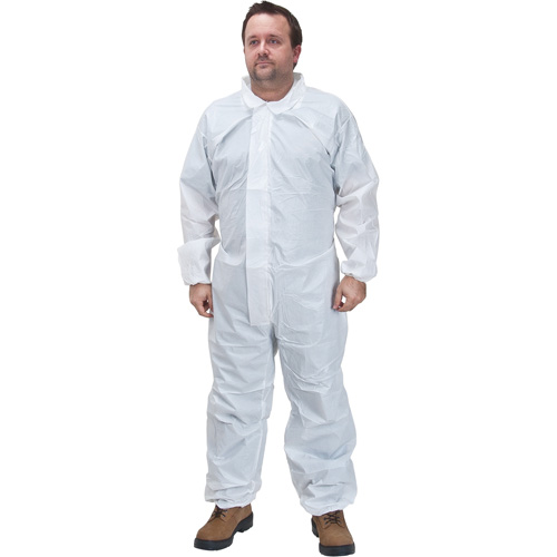 Combinaisons de premi&egrave;re qualit&eacute;, 2T-Grand, Blanc, Microporeux Oxford Builders Supplies Inc