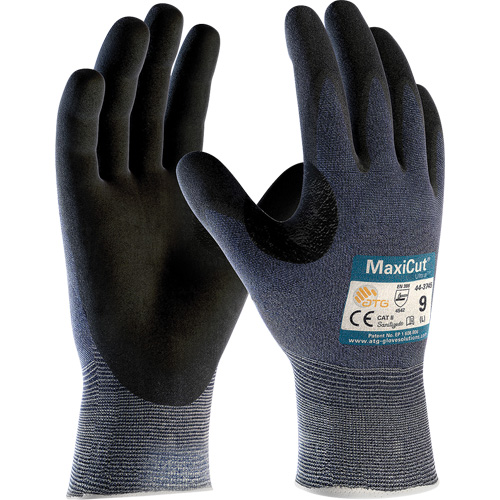 Gants r&eacute;sistant aux coupures ATG MaxiCut Ultra, Taille T-Grand, Calibre 15, Rev&ecirc;tement Mousse de nitrile, Enveloppe en PEHP, ASTM ANSI niveau A3/EN 388 niveau 5/EN 388 niveau C Oxford Builders Supplies Inc