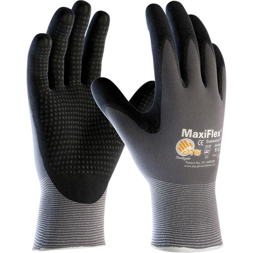 ATG MaxiFlex&reg; Endurance Coated Gloves, Small, Foam Nitrile Coating, 15 Gauge, Nylon/Lycra&reg; Shell Oxford Builders Supplies Inc
