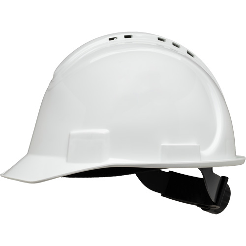 North&reg; Short Brim Hardhat, Meets CSA Type 1, Ratchet Suspension, Vented Oxford Builders Supplies Inc
