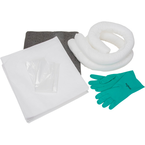 Trousse d'&eacute;quipement de lutte contre les d&eacute;versements, Huile seulement/Universel, Sac, Absorbance de 10 gal. US Oxford Builders Supplies Inc