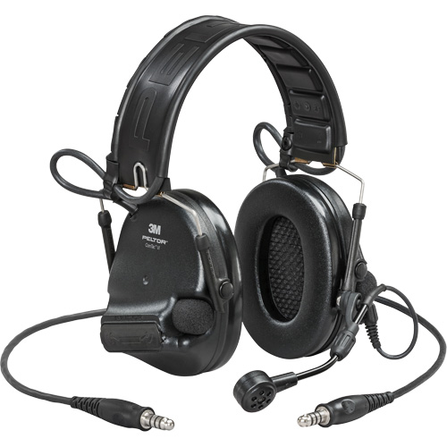 Peltor ComTac VI NIB Dual Lead Headset with Arc, Headband Style, 23 dB Oxford Builders Supplies Inc
