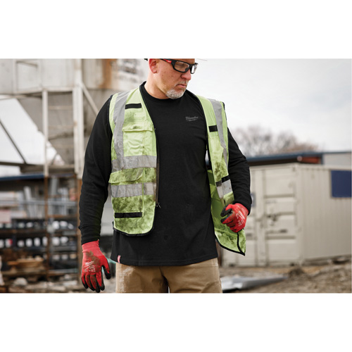 Hybrid Work Tee Shirt, Men's, Small, Black Oxford Builders Supplies Inc