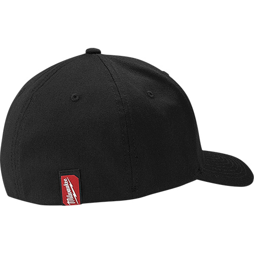 Casquette ajust&eacute;e Flexfit - grand/t-grand, Noir, Poly-coton Oxford Builders Supplies Inc