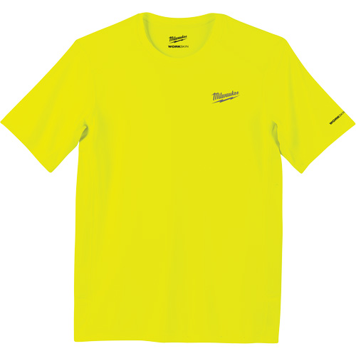 Workskin Lightweight High Visibility Shirt, Men's, Small, Yellow Oxford Builders Supplies Inc