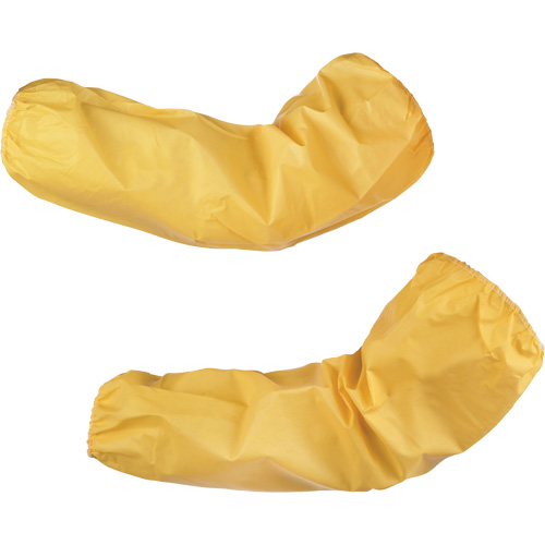 ChemMax 1 Disposable Sleeves, 18" long, Polyethylene/Polypropylene, Yellow Oxford Builders Supplies Inc