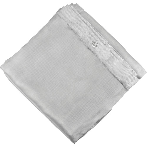 Silica Cloth Fiberglass Blanket, 6' W x 6' L, Rated Up To 1800 °F Oxford Builders Supplies Inc