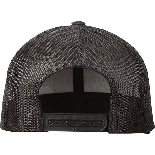 Gridiron Snapback Trucker Hat, Grey, Nylon/Poly-Cotton Oxford Builders Supplies Inc
