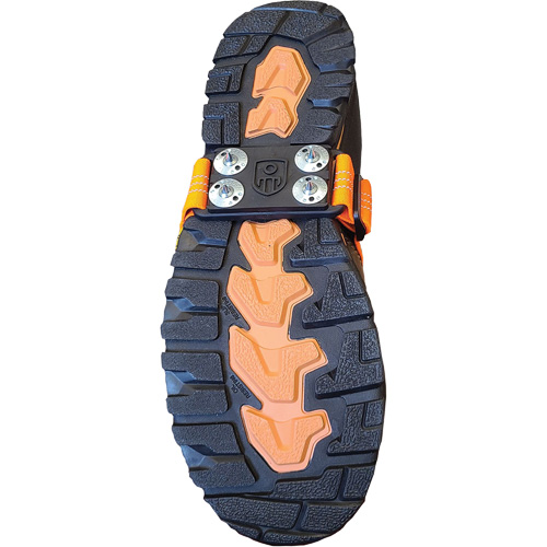 Midcleat&reg; Non-Sparking Ice Cleat, Carbon Steel, Stud Traction, One Size Oxford Builders Supplies Inc