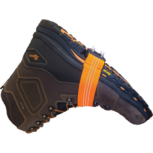 Midcleat&reg; Non-Sparking Ice Cleat, Carbon Steel, Stud Traction, One Size Oxford Builders Supplies Inc