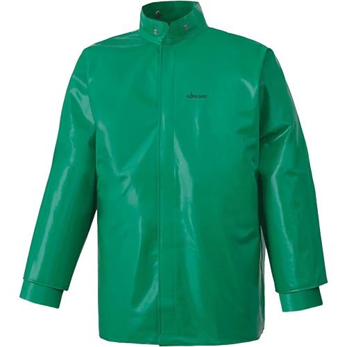 J43 380 Manteau CA-43 ignifuge et r&eacute;sistant aux produits chimiques et aux acides, Petit, Vert Oxford Builders Supplies Inc