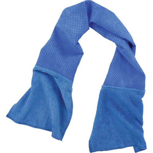 Serviette refroidissante et nettoyante d'usage multiple Chill-Its 6604, Bleu Oxford Builders Supplies Inc