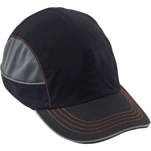 Skullerz 8950XL Bump Cap with Long Brim, Black Oxford Builders Supplies Inc