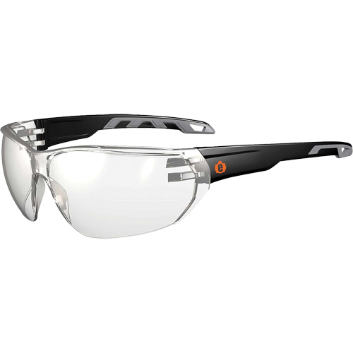 Lunettes de s&eacute;curit&eacute; sans monture Skullerz VALI, Lentille Int&eacute;rieur/ext&eacute;rieur, Anti-&eacute;gratignures, ANSI Z87+/R&eacute;pond ou surpasse la norme CSA Z94.3 Oxford Builders Supplies Inc