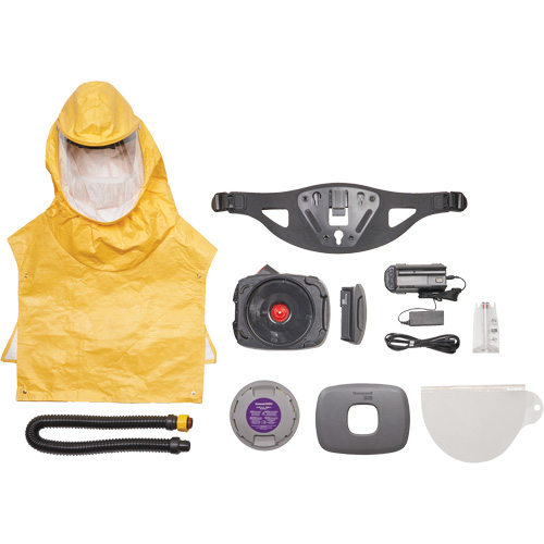 PA700 DECON PAPR Starter Kit with PA111, Lithium-Ion Battery Oxford Builders Supplies Inc