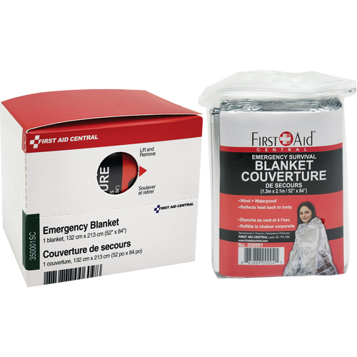 Recharge de couverture d'urgence SmartCompliance, PETP Oxford Builders Supplies Inc