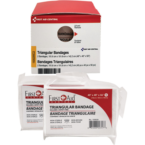 SmartCompliance&reg; Refill Triangular Bandages Oxford Builders Supplies Inc