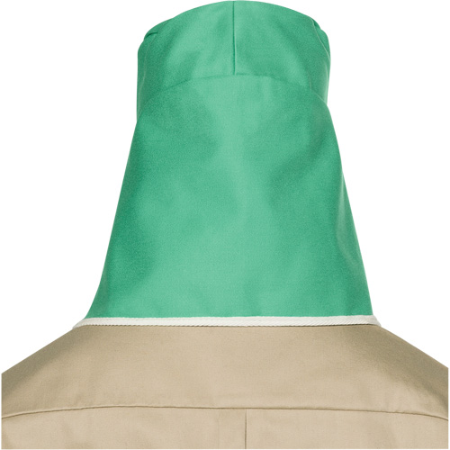 Weldlite Welding Cap With Neck Drape, One Size, Green Oxford Builders Supplies Inc