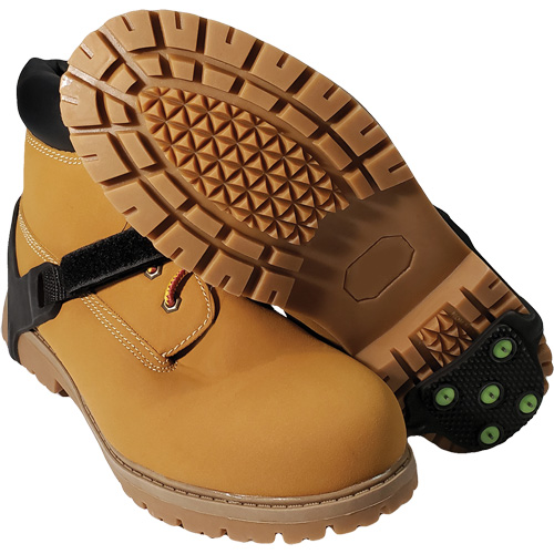 Dispositif de traction de talon Icetred, Caoutchouc/Carbure de tungst&egrave;ne, Traction Crampon, Taille unique Oxford Builders Supplies Inc
