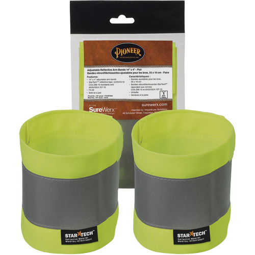 141A Brassards ajustables haute visibilit&eacute; Oxford Builders Supplies Inc