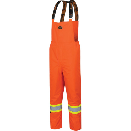 5053 Salopettes isol&eacute;es The Rock 300D, Polyester, Petit, Orange haute visibilit&eacute; Oxford Builders Supplies Inc