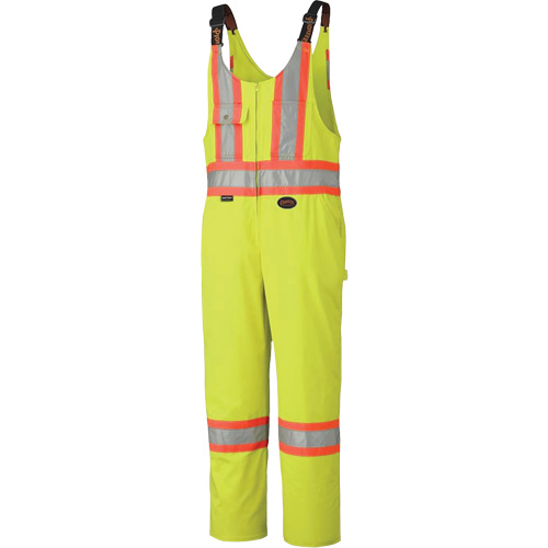 6616 Salopettes, Poly-coton, 36, Jaune lime haute visibilit&eacute; Oxford Builders Supplies Inc