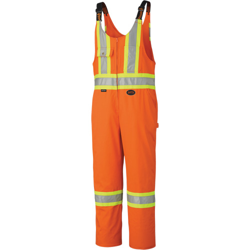 6617Z Combinaisons de s&eacute;curit&eacute; avec fermetures &agrave; glissi&egrave;re aux jambes, Poly-coton, 36, Orange haute visibilit&eacute; Oxford Builders Supplies Inc