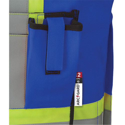 7733 FR-Tech&reg; Flame-Resistant Arc Surveyor's Vest, Small, Royal Blue, 9.7 cal/cm² Oxford Builders Supplies Inc