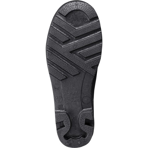 1022 Bottes de s&eacute;curit&eacute;, PVC, Embout Acier, Pointure 10, Semelle R&eacute;sistant aux perforations Oxford Builders Supplies Inc