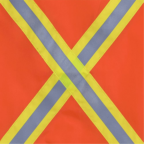 353 Flag with Reflective Tape, Polyester Oxford Builders Supplies Inc