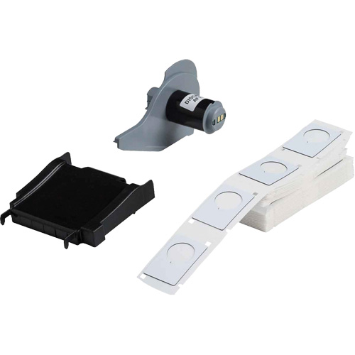 Raised Panel Labels, Polyester, 1.2" L x 1.9" H, White Oxford Builders Supplies Inc