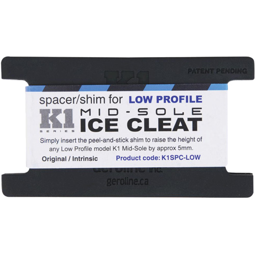 Cale mince pour crampons &agrave; glace pour la partie centrale K1 Oxford Builders Supplies Inc