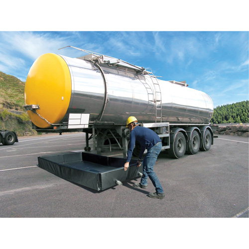Ultra-Tanker Berm, 374 US gal. Capacity, 5' W x 10' L x 12" H, Foam Wall Oxford Builders Supplies Inc