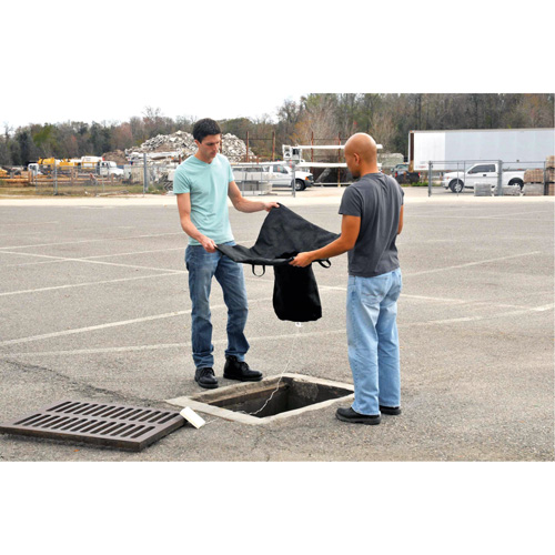 Archaea Boom Ultra-Drain Guard&reg; Catch Basic Guard, Bioremediation/Oil & Sediment, 48" L x 36" W Oxford Builders Supplies Inc