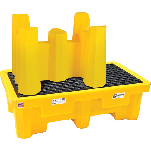 Ultra-Drum Rack Containment Systems 1 baril, 52" lo x 49,5" la x 29" ha, 66 gal. US Capacit&eacute; Oxford Builders Supplies Inc