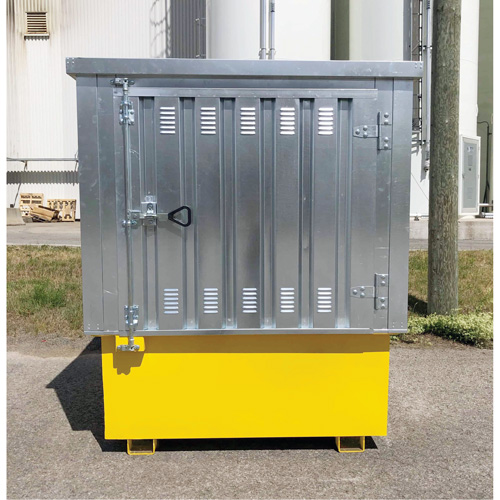 Couvercle rigide en acier Ultra-IBC, 71,1" lo x 83,1" la x 66,3" h, Capacit&eacute; de charge 5640 lb Oxford Builders Supplies Inc