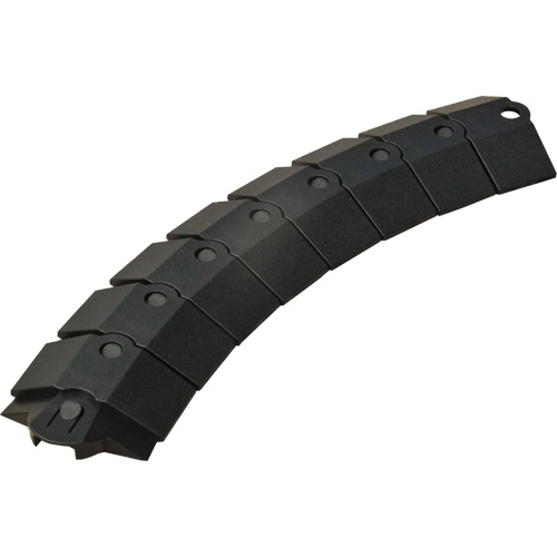 Small Ultra-Sidewinder Cable Protection System&reg; with Endcaps, 39.5" x 3" x 0.8", 2000 lbs. (1 tons) Oxford Builders Supplies Inc