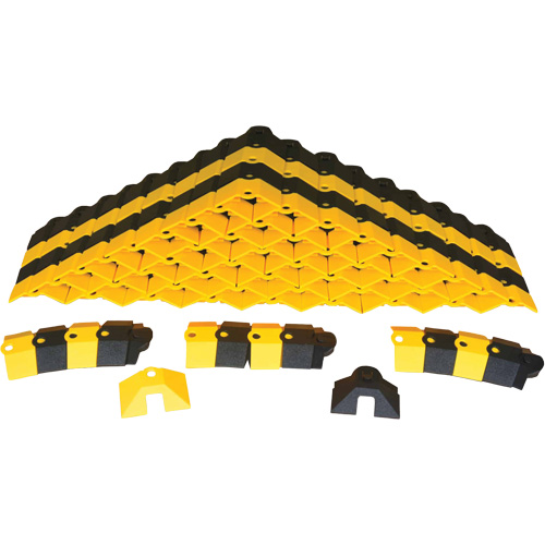 24-Foot Bulk Box Ultra-Sidewinder Cable Protection System&reg;, 288" x 9.8" x 1.4", 2000 lbs. (1 tons) Oxford Builders Supplies Inc