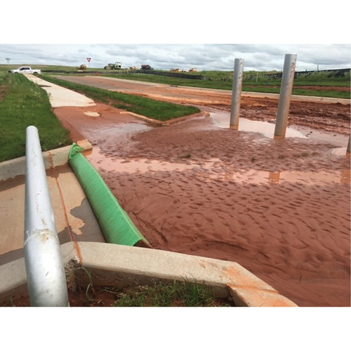 Green Ultra-Silt Dike&reg;, 7' L x 5' W Oxford Builders Supplies Inc