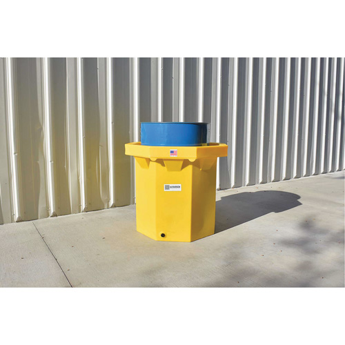 Ultra-Spill Collector &agrave; fond plat, 66 gal. US, Mobile Oxford Builders Supplies Inc