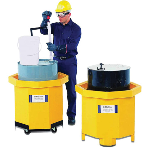 Transpalette pour Ultra-Spill Collector, 66 gal. US, Mobile Oxford Builders Supplies Inc