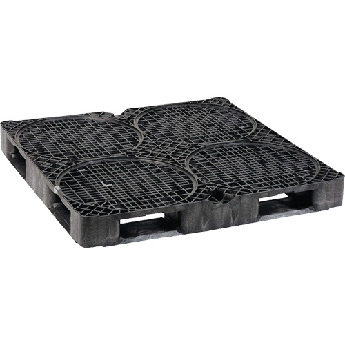 4-Drum Ultra-Spill King&reg; Drum Pallet (Only), 85 US gal. Spill Capacity, 48.8" x 48.8" x 5.5" Oxford Builders Supplies Inc