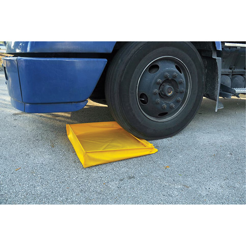Flexible Ultra-Utility Tray, 42" lo x 42" la x 4,8" h, Cap. de d&eacute;versement 18 gal. US Oxford Builders Supplies Inc