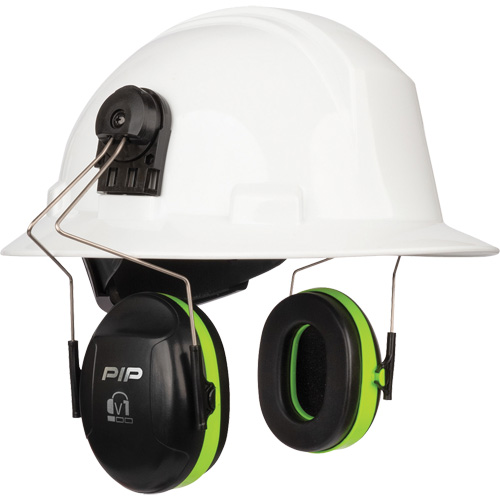 Dynamic V1 Passive Ear Muffs, Cap Mount, 23 NRR dB Oxford Builders Supplies Inc